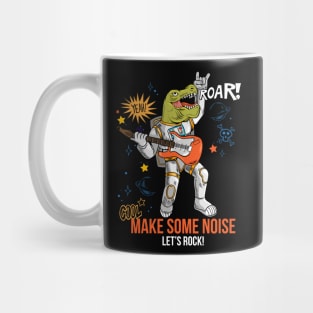 engraving cool dude space suit rock star Mug